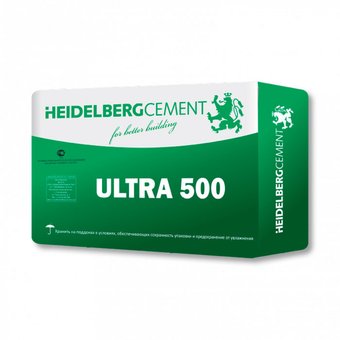 Цемент Heidelbergcement M500 ЦЕМ II В-К (Ш-И) 42.5 Н 25 кг